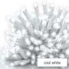 Kép 1/5 - Jégcsapfüzér Szett. Fehér vezetékes, Hideg fehér fényszínű  3-30m