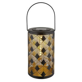 Szolár lámpa fém fekete matt Globo -36658-