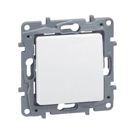 Niloé fehér 106 nyomógomb Legrand 764507