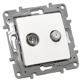 Niloé IP20 fehér TV+SAT TV csatlakozó, csillagponti, 1dB Legrand 764559
