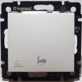 Valena IP44 fehér 101 nyomógomb, csengőjellel Legrand 770099