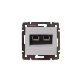 Valena fehér 2xRJ45-C6U informatikai csatlakozó Legrand 774243