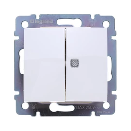 Valena IP20 fehér 105 kapcsoló, ellenőrzőfénnyel Legrand 774445