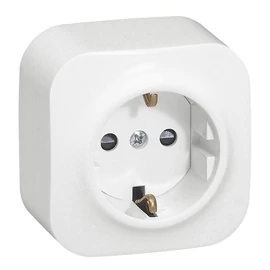 Forix fehér 2P+f csatlakozó aljzat Legrand 782411