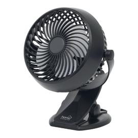 Csíptetős, akkumulátoros ventilátor CLF 10/BK