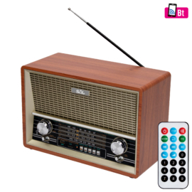 Retro asztali rádió és multimédia lejátszó RRT 4B