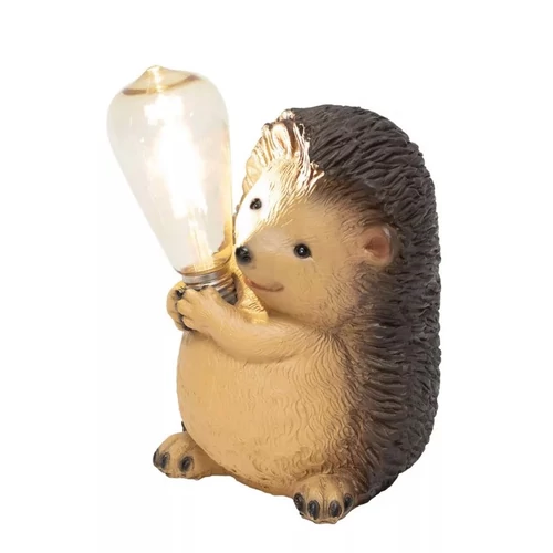 Napelemes süni izzóval
